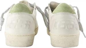 Golden Goose Low-Top Sneaker - Ballstar Sneakers - Leather - White - Gr. 41 (EU) - in Beige - für Damen