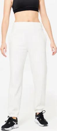 Jogginghose Damen warm Fleece - 500 weiss