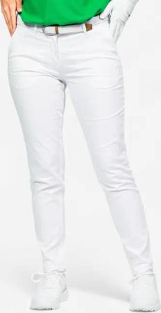 Damen Golfhose Baumwolle - MW500 weiss