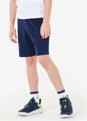 Shorts Basic Baumwolle Kinder marineblau
