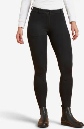 Reithose 100 Damen schwarz