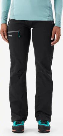 Softshellhose Damen - Bergsteigen Alpinism schwarz