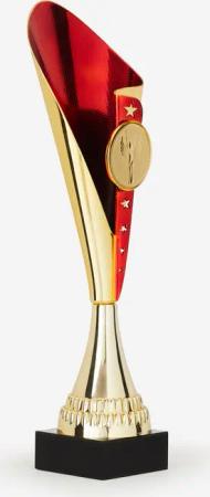 Pokal C530 gold/rot 37 cm