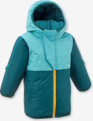 Skijacke Baby warm - 500 Lugiklip türkis