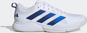 Damen/Herren Handballschuhe - ADIDAS Court Team Bounce weiß/blau