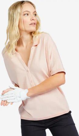 Damen Poloshirt kurzarm - MW520 elfenbein