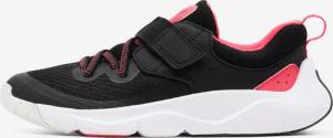 Sportschuhe Kinder Klettverschluss elast. Schnürung - Playful Fast schwarz/rosa