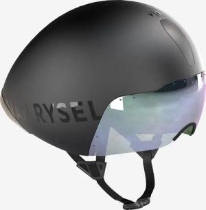 Fahrradhelm Zeitfahren Triathlon XCR schwarz
