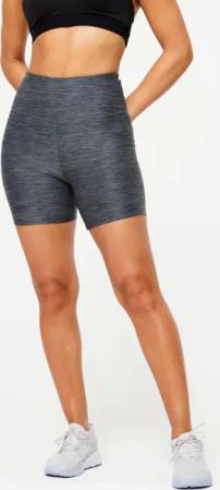 Shorts Damen eng anliegend - 100 grau meliert