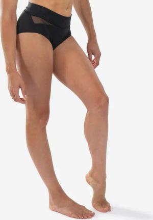 Gebraucht - Tanzshorts Damen Pole Dance - schwarz - GUT