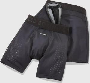 Shorts + flexibles Suspensorium Herren Kampfsport- schwarz