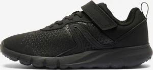 Sportschuhe Kinder Klettverschluss leicht - Soft 140 schwarz