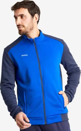 Damen/Herren Fußball Trainingsjacke - Essential marineblau