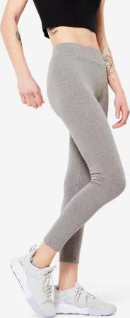 Leggings Slim Gym & Pilates Damen grau
