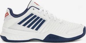Refurbished - Herren Tennisschuhe Sandplatz - K-Swiss Court Express weiss/blau - GUT