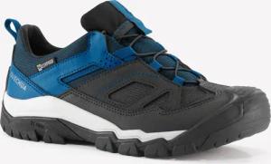 Wanderschuhe Kinder Gr. 35–38 wasserdicht Schnürung - Crossrock blau