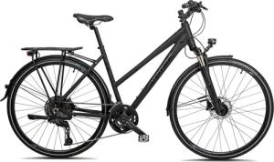 Trekkingrad 28 Zoll Riverside 740 TR Damen Schwarz