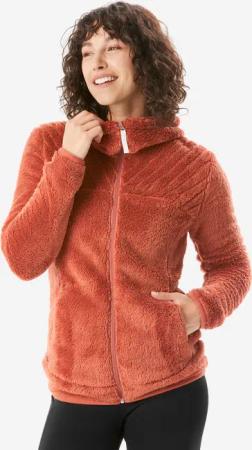 Fleecejacke Damen warm Winterwandern - SH500