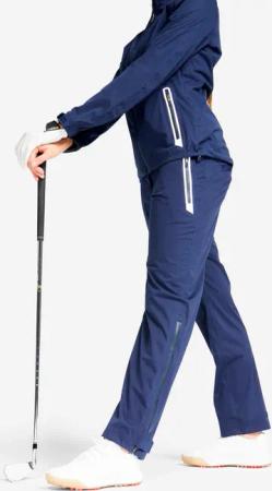 Damen Golf Regenhose wasserdicht - RW500 marineblau