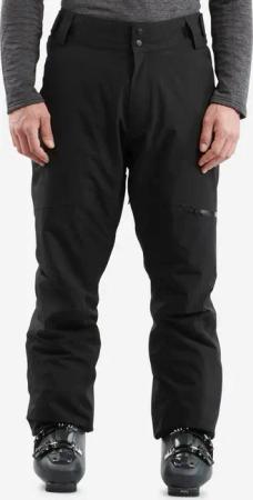Skihose Herren warm verstellbar Piste – 500 schwarz