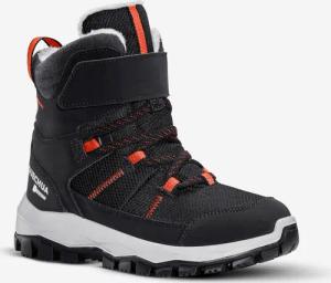 Winterschuhe Kinder Gr. 24–34 Klett warm wasserdicht Winterwandern - SH500 MTN
