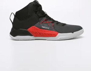 Basketballschuhe Protect 120 Damen/Herren Einsteiger schwarz/rot