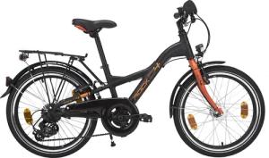 Kinderfahrrad 20 Zoll D4 Rock schwarz/orange