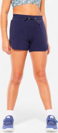Shorts Mädchen Baumwolle - marineblau