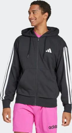 Kapuzenjacke Herren Baumwolle - schwarz