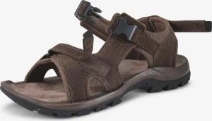 Trekkingsandalen Naturwandern NH500 Leder Herren khaki