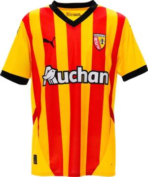 Damen/Herren Fußball Trikot RC Lens Heim Saison 24/25