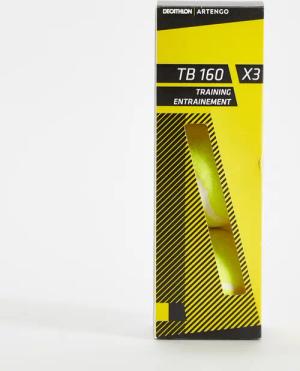 Tennisbälle TB160 ×3 gelb