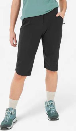 Wanderhose Damen Dreiviertelhose Bergwandern - MH500