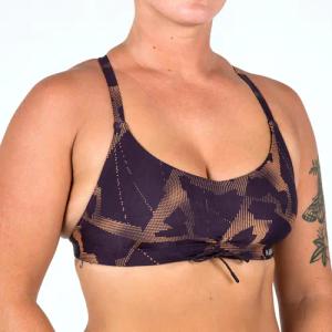 Sportbikini Oberteil Damen ultrachlorresistent - Jana Ice lila