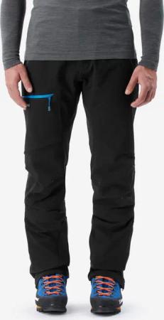 Herren Bergsteigen Softshellhose - Alpinism schwarz