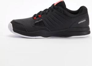 Herren Tennisschuhe Sandplatz - TS 500 schwarz/rot