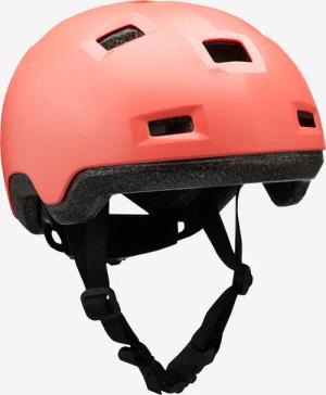 Skaterhelm Kinder für Inliner Skateboard Scooter - B100 koralle