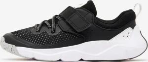 Sportschuhe Kinder elastische Schnürsenkel Klett - Playful Fast schwarz