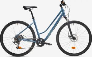 Cross Bike 28 Zoll Riverside 500 petrolblau