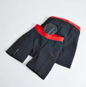 Shorts mit herausnehmbarem Tiefschutz Damen - 500