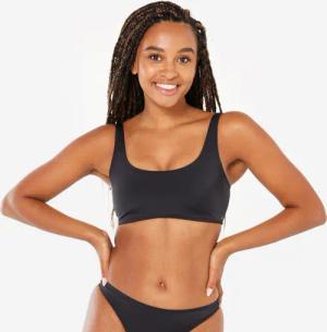 Bikini-Oberteil Damen Bustier herausnehmbare Schalen - Aurely schwarz