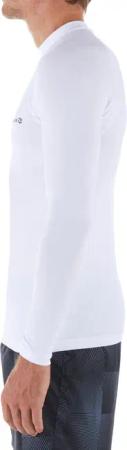 UV-Shirt Surfen Herren langarm - Top 100 weiss