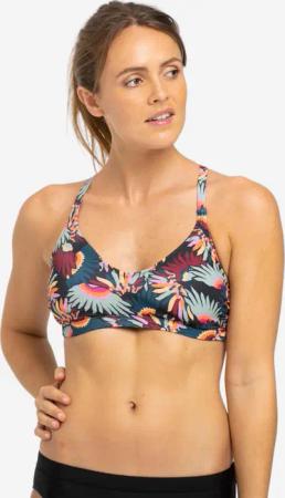 Bikini-Oberteil Damen - Lila Ara schwarz