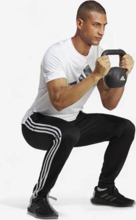 ADIDAS Trainingshose Herren - schwarz