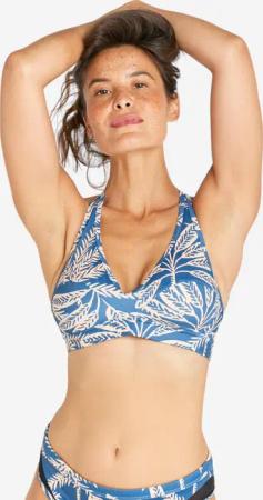 Bikini-Oberteil Bustier Damen - Ana Palmer blau