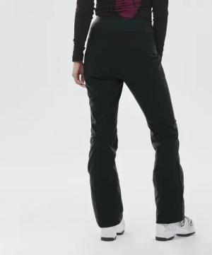 Skihose Damen Slim 500 schwarz