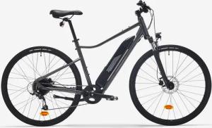 E-Bike Cross 28 Zoll 520 E hoher Einstieg grau