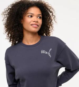 Sweatshirt Damen - dunkelgrau