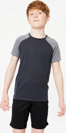 T-Shirt Funktionsshirt atmungsaktiv S580 Kinder schwarz