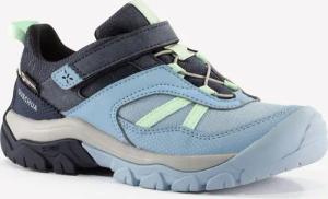 Wanderschuhe Kinder Gr. 28–34 wasserdicht - Crossrock hellblau